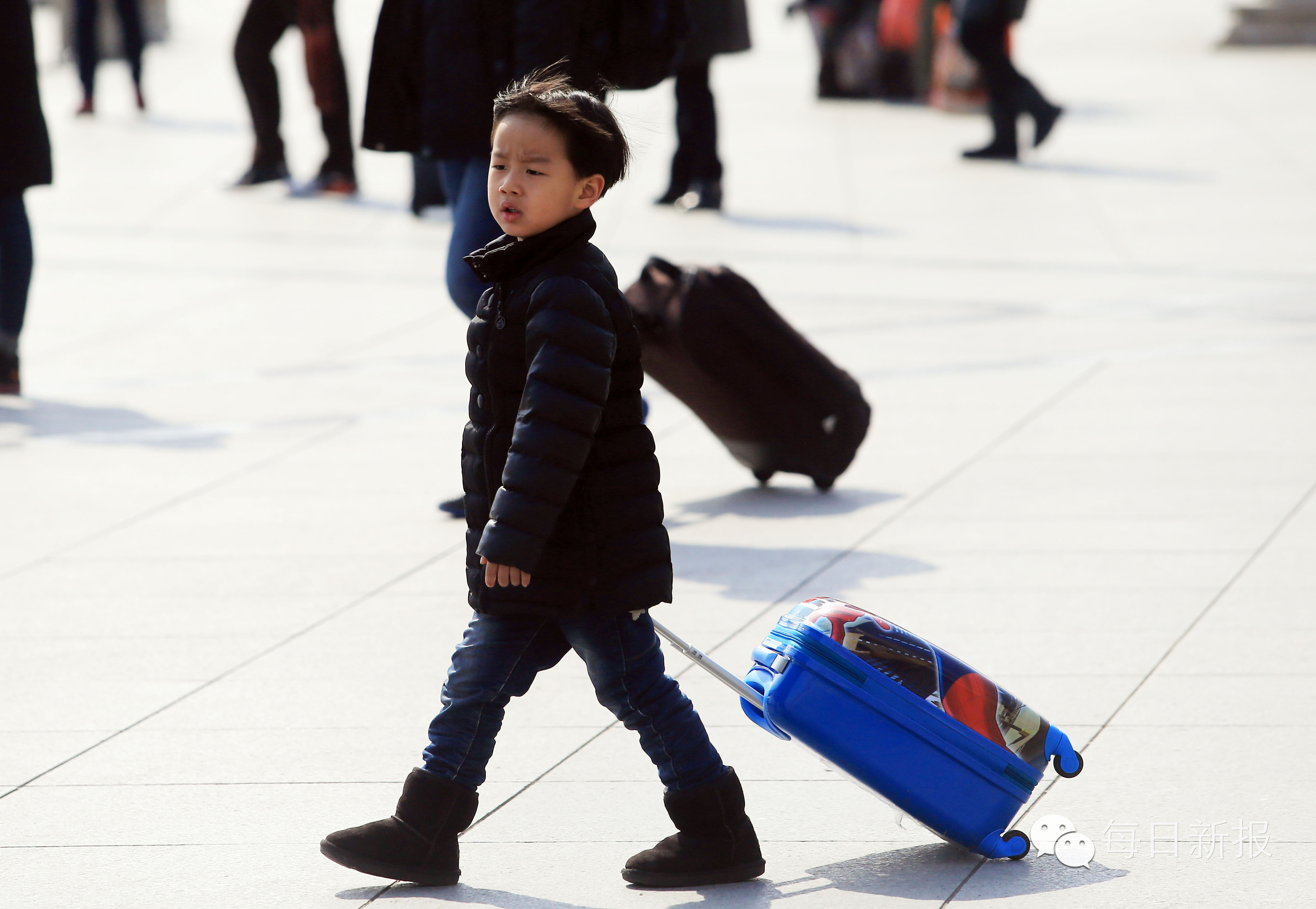 在天津站，我们见证这些别离