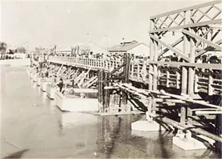 刘庄浮桥要华丽变身啦！