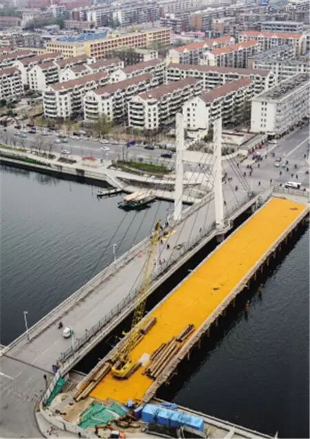 刘庄浮桥要华丽变身啦！