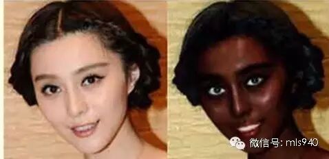 范冰冰遭恶搞变黑成非洲冰 怒喊:不白会死