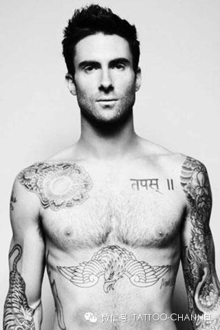 【TATTOO魔力红】亚当&middot;莱文(Adam Levine)