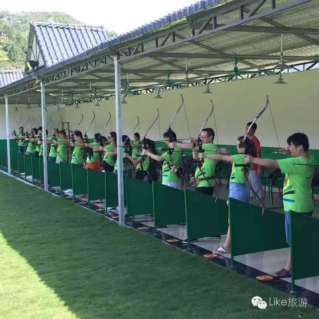 稍后前往巽寮湾最豪华的射箭场【一支箭俱乐部】,一支箭俱乐部主要