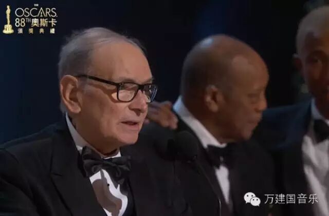 Ennio Morricone 获得本届奥斯卡金像奖最佳音乐