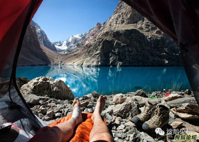 俄罗斯摄影师Oleg Grigoryev:镜头记录下帐篷中看到的大自然景象