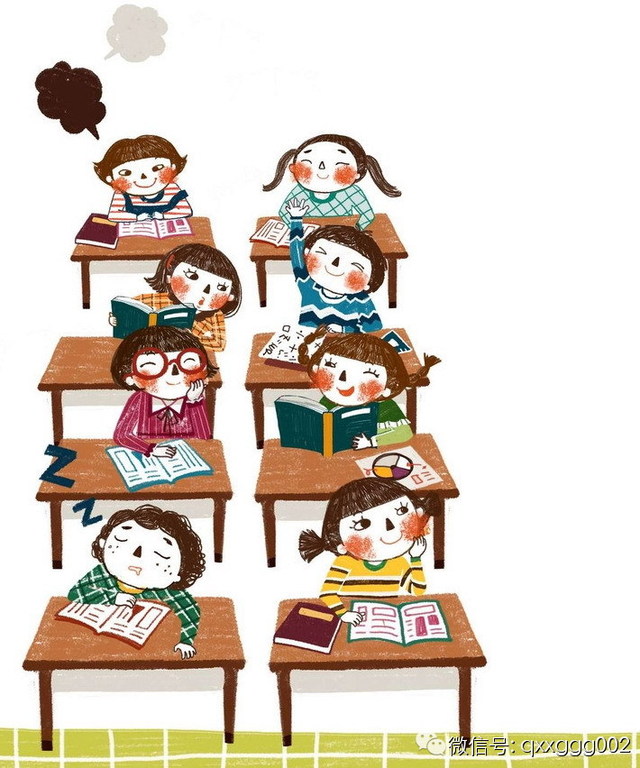 另类小学生作文两篇,让你晕一会儿!_50后的牙记漫画