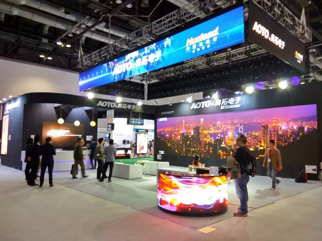 体验为王，超越所见！奥拓电子亮相InfoComm China 2016