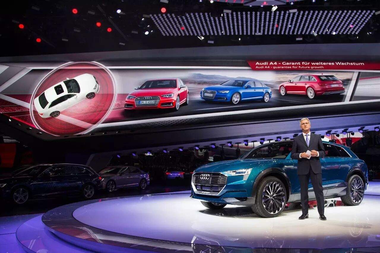 超凡出众，吸睛之作：奥拓电子全情演绎大众品牌发布会！