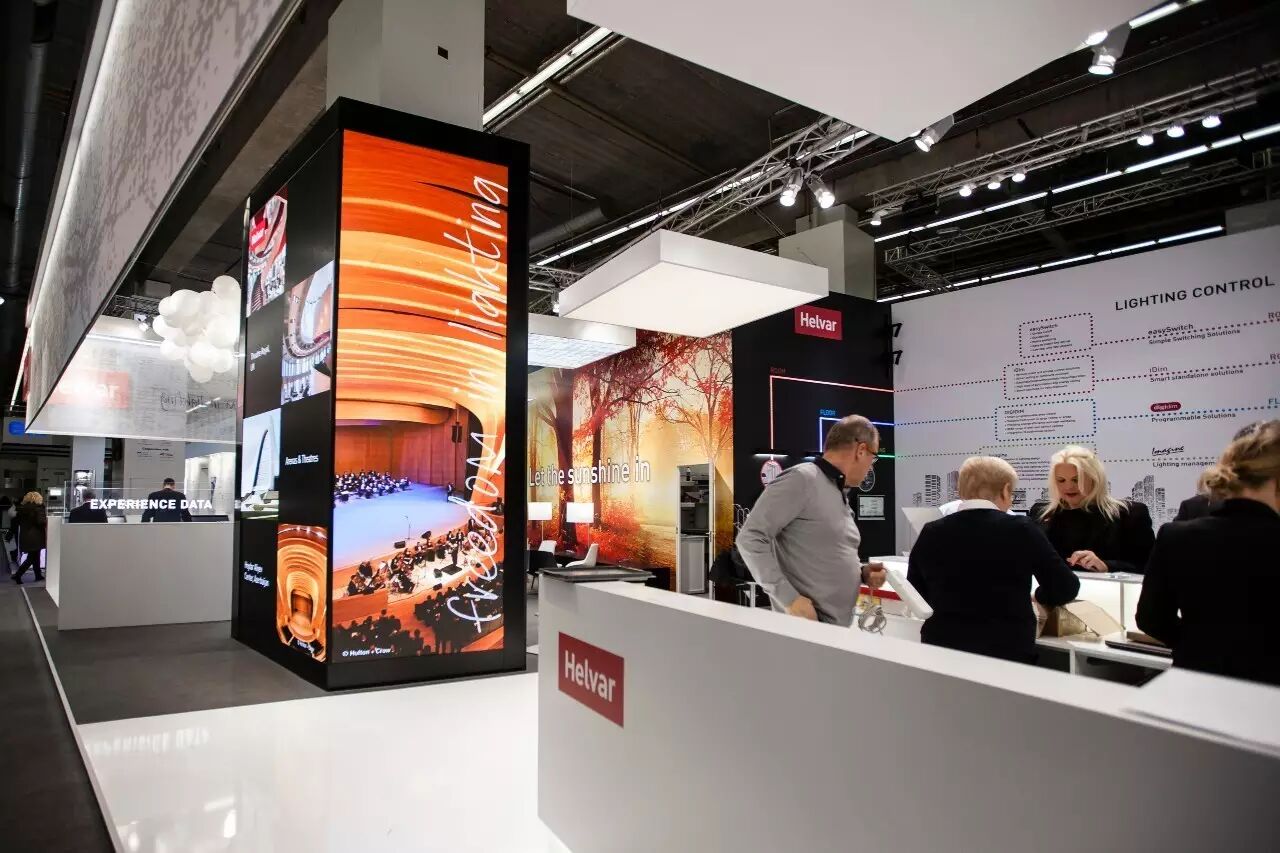 成就数字营销新体验！奥拓电子超高清LED租赁显示助力欧洲各大展会！