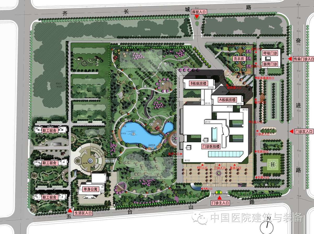 同样是医院总平面设计，差距咋那么大呢？