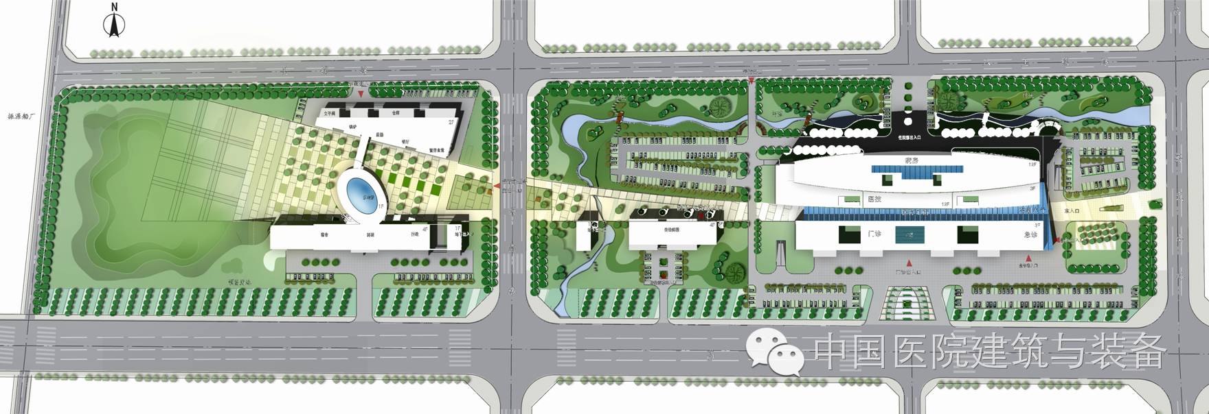 同样是医院总平面设计，差距咋那么大呢？