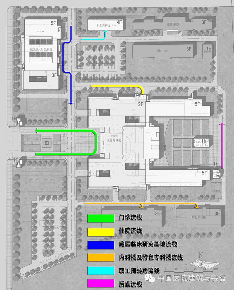 同样是医院总平面设计，差距咋那么大呢？