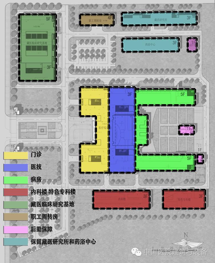 同样是医院总平面设计，差距咋那么大呢？