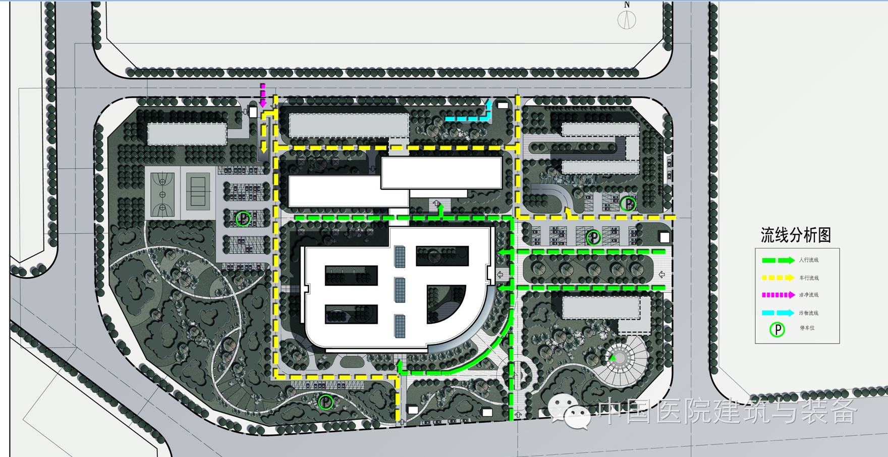 同样是医院总平面设计，差距咋那么大呢？