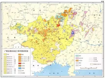 汉语方言有粤语,桂柳话(西南官话),客家话,平话,湘语等.