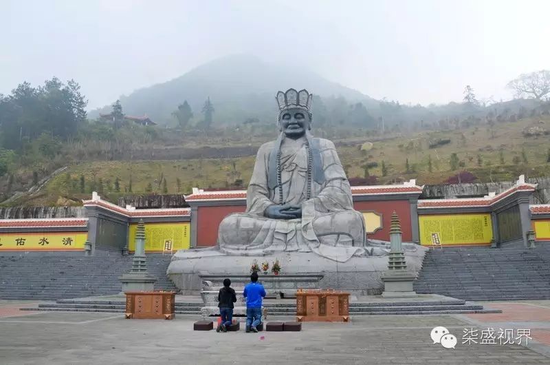 清水祖师雕像(祖籍安溪著名雕塑家马心伯设计),清水祖师道场.