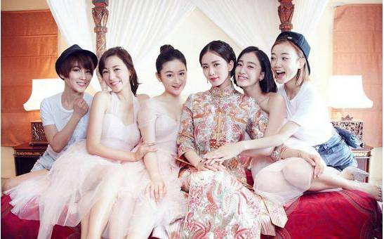 开扒刘诗诗伴娘团 刘心悠叶青郭晓婷不晒友情关系缺最铁