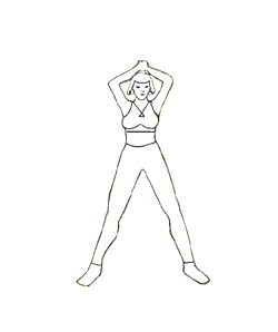 动画小人教你瑜伽