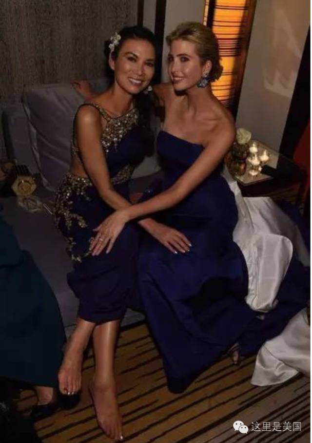 邓文迪高调示爱伊万卡，开名媛后宫我只服她(图)