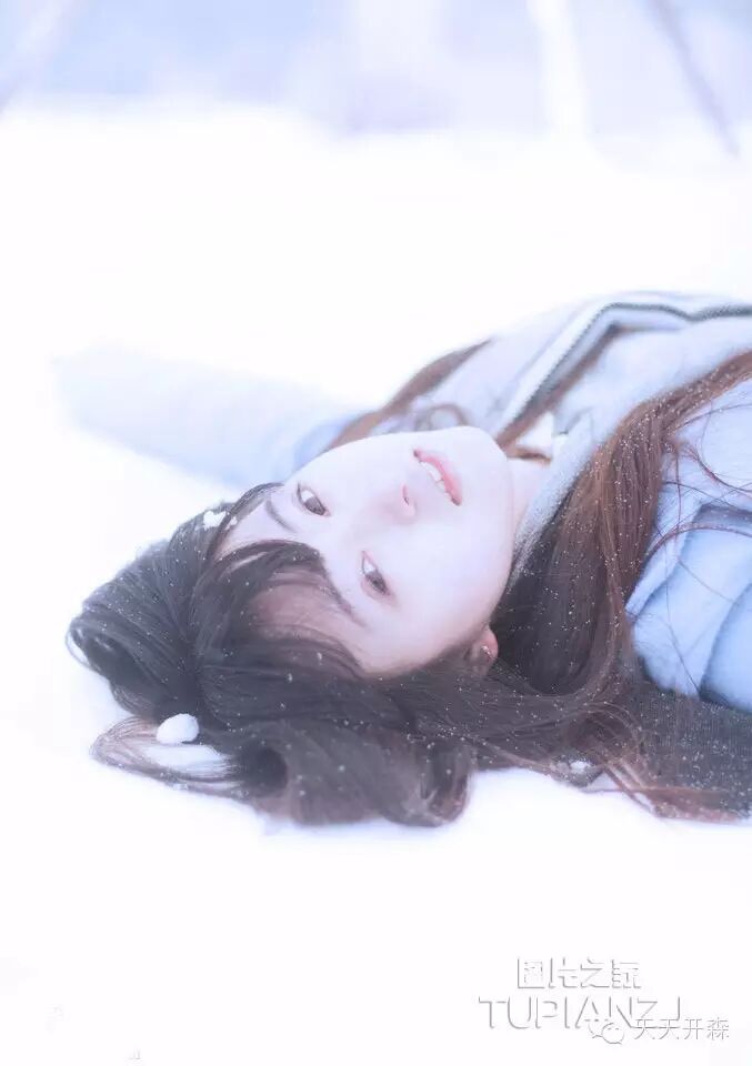 90后清纯美女图片雪中纯纯的90后女孩 甜美萝莉_王姬主演...
