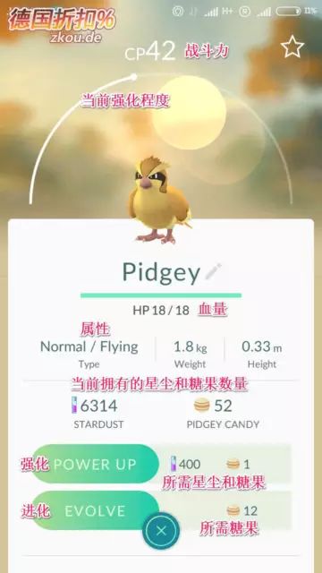 口袋妖怪 精灵宝可梦 神奇宝贝pokemon Go 中德英对照精灵图鉴大全强化进化孵化属性相克介绍 广州包包价格联盟