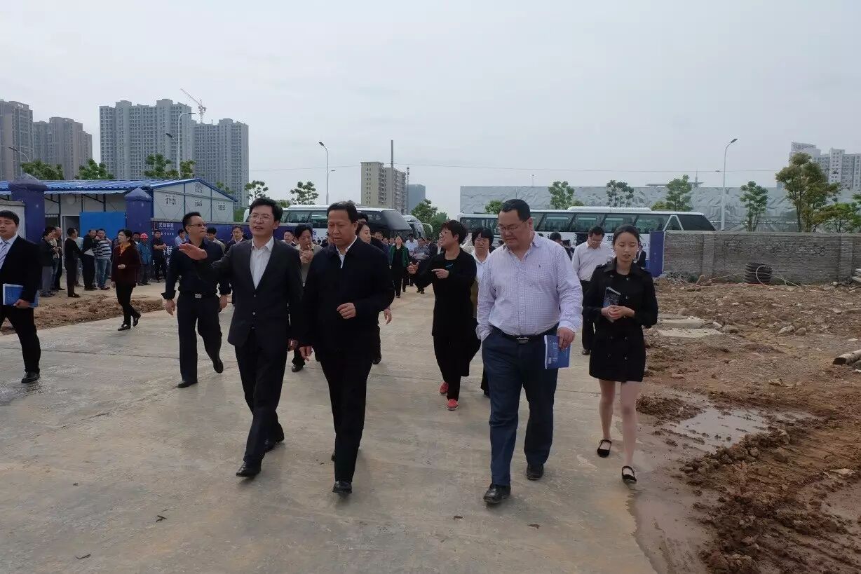 黄冈市“四大行动”全体领导走进黄冈光谷联合科技城调研 并给予高度评价(图1)