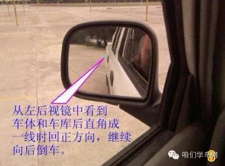 科目二侧方停车技巧图解