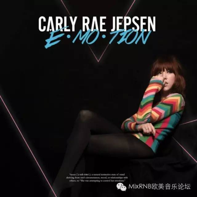 加拿大蹲妹Carly Rae Jepsen最新专辑《Carly Rae Jepsen - E•MO•TION》