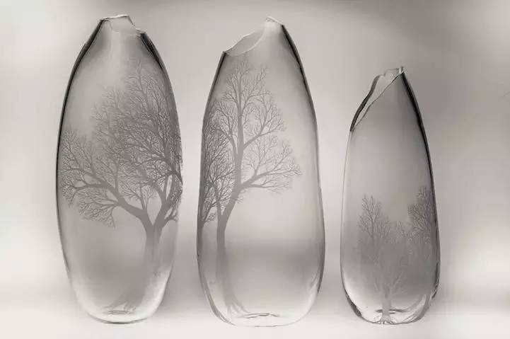 瓶中森林--日本玻璃艺术家 kayo yokoyama