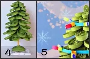 3d立体剪纸圣诞贺卡教程