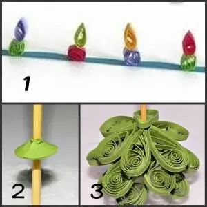 3d立体剪纸圣诞贺卡教程