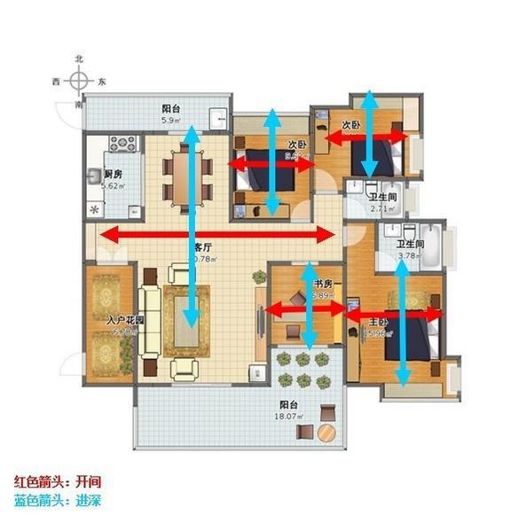 呼和浩特装修户型分析--最好的户型