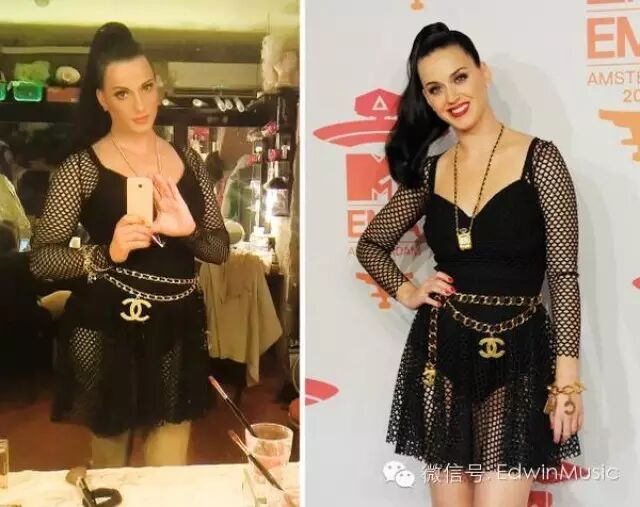 惊奇丨水果姐Katy Perry在德国找到了孪生姐妹!