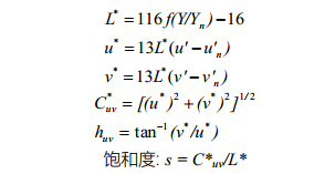 色差公式发展历程综述