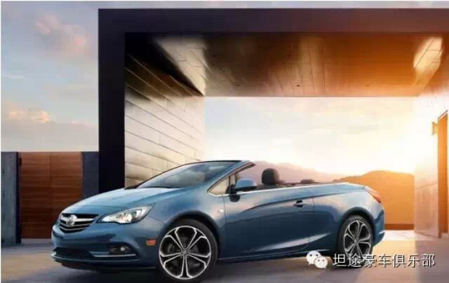 别克Cascada官方图片发布 北美车展首发