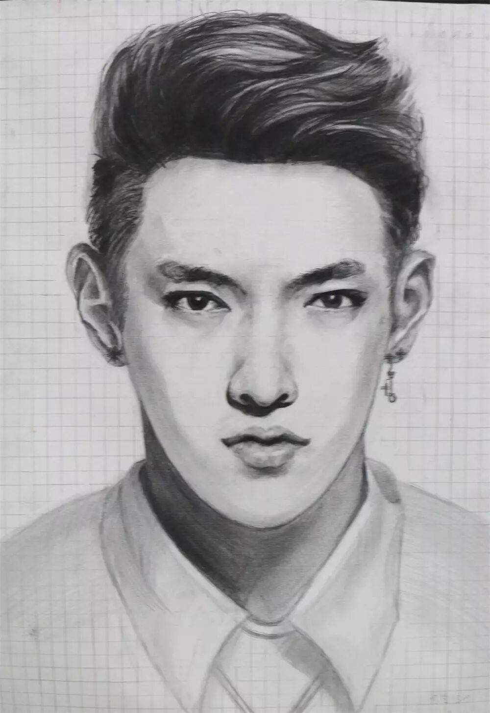 视觉传达设计15级本科的《设计素描》展