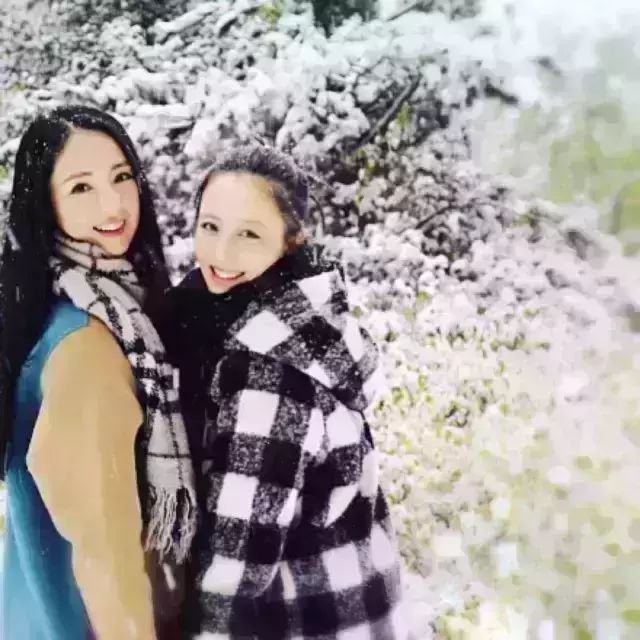 董璇&佟丽娅:长得像亲姐妹一样,也真是没sei了!