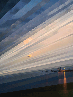 changi beach sunrise,2013 新加坡樟宜海滩 日出,2013