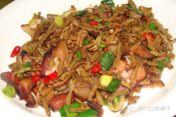 在邵东，有一种美味叫扎菜之一豆角子扎