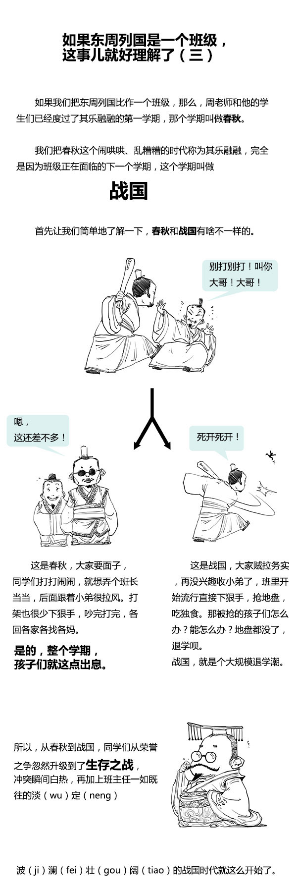 5分钟看完春秋战国史（太有意思了！）