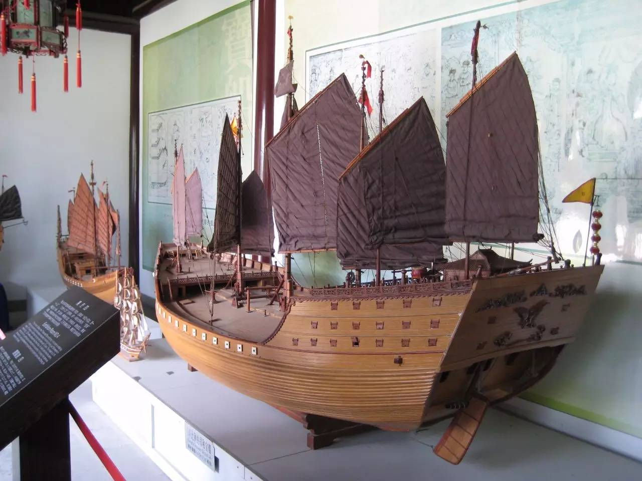 图5-1 郑和宝船模型
