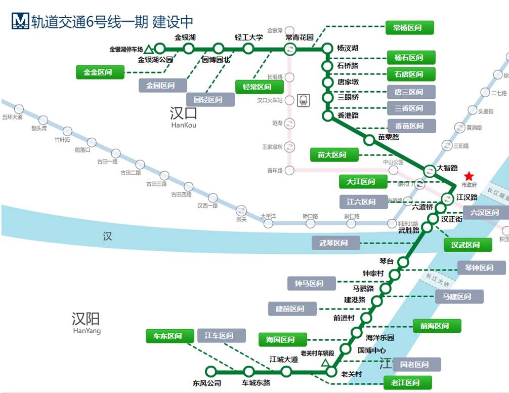 武汉地铁6号线列车谍照抢鲜看