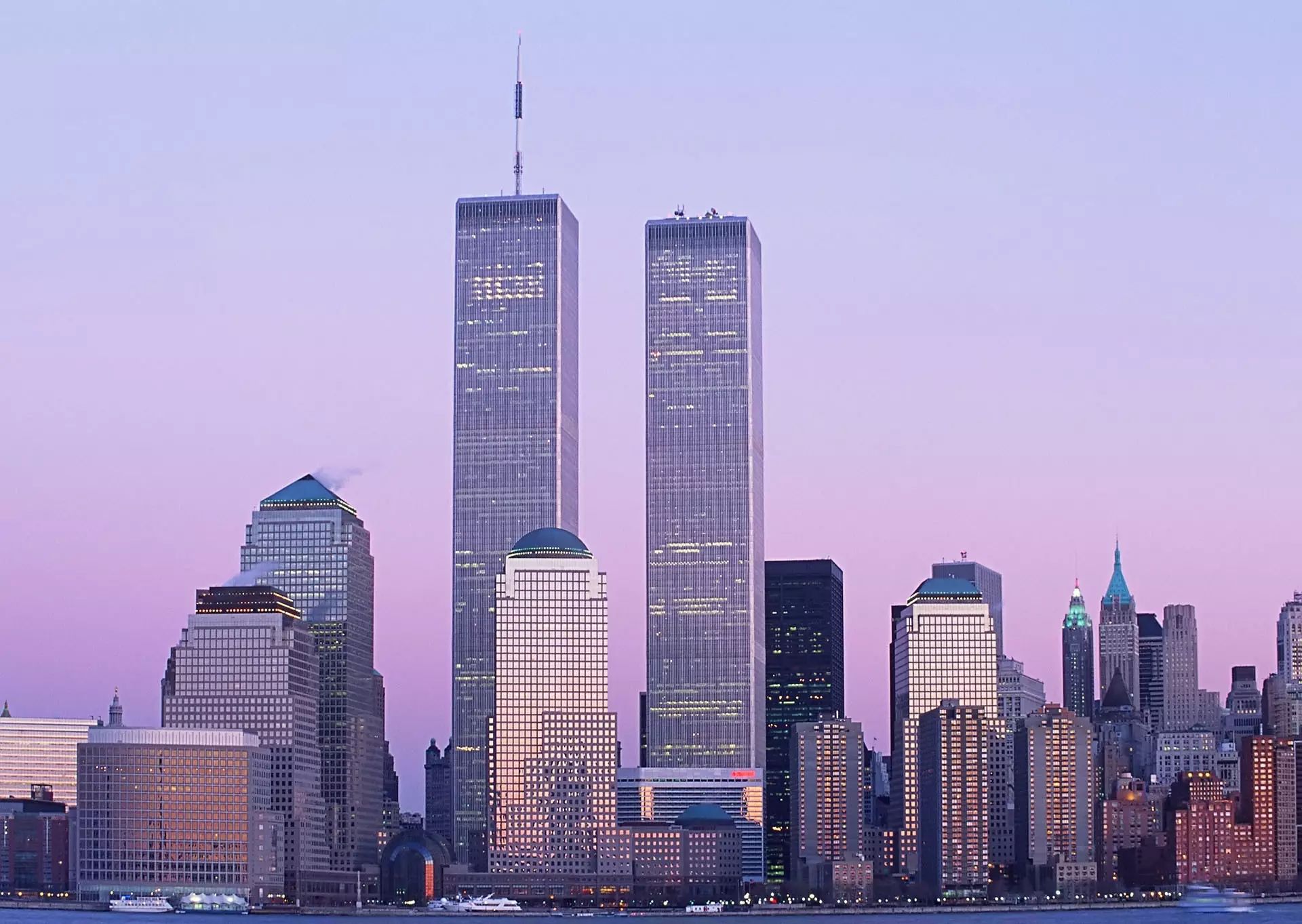 1972年 纽约世贸大厦 world trade center 417米