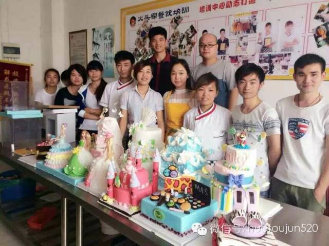 上海火头军翻糖蛋糕培训学员作品集