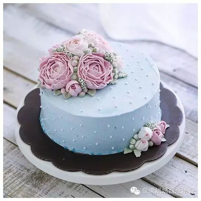 韩国裱花蛋糕高逼格的cake