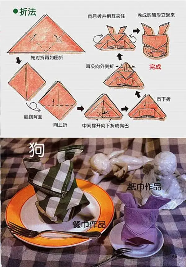 (Y)精诚教你30种餐巾(口布)的创意叠法 - 陶声依旧 - 陶声依旧 (Y)精诚教你30种餐巾(口布)的创意叠法 - 陶声依旧 - 陶声依旧