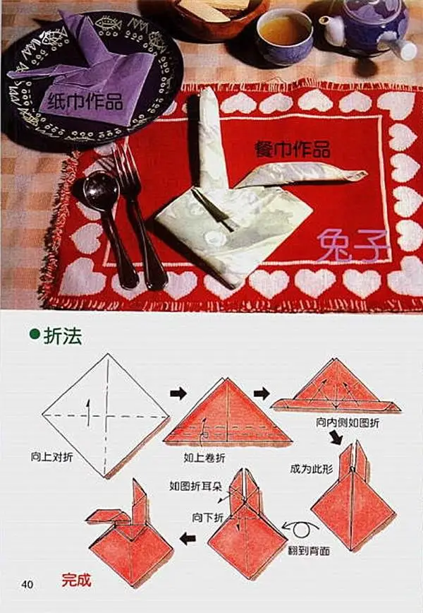 (Y)精诚教你30种餐巾(口布)的创意叠法 - 陶声依旧 - 陶声依旧 (Y)精诚教你30种餐巾(口布)的创意叠法 - 陶声依旧 - 陶声依旧