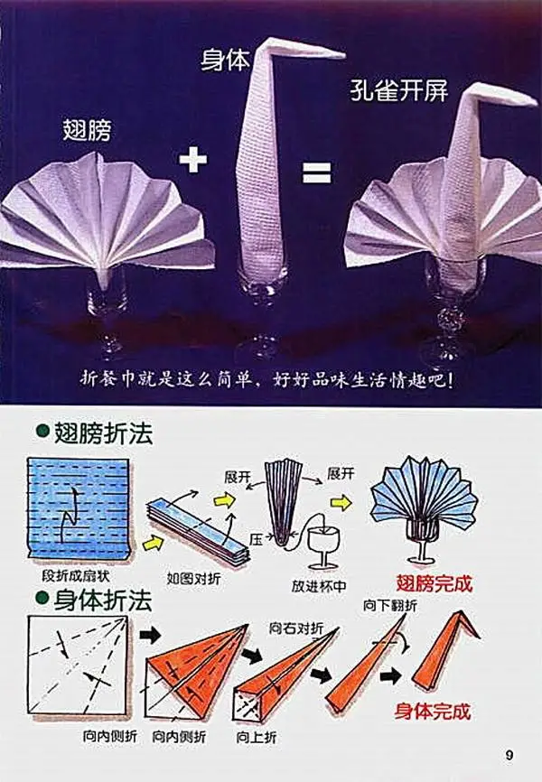 (Y)精诚教你30种餐巾(口布)的创意叠法 - 陶声依旧 - 陶声依旧 (Y)精诚教你30种餐巾(口布)的创意叠法 - 陶声依旧 - 陶声依旧