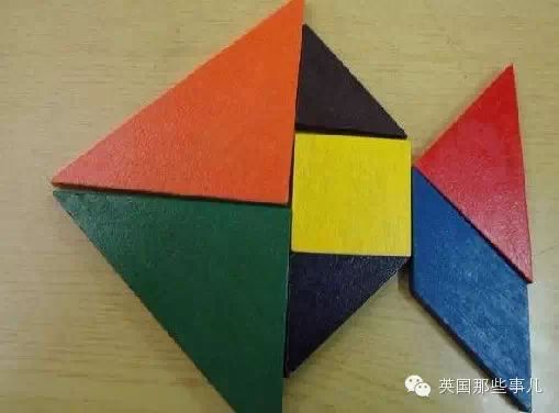 当年玩的七巧板.