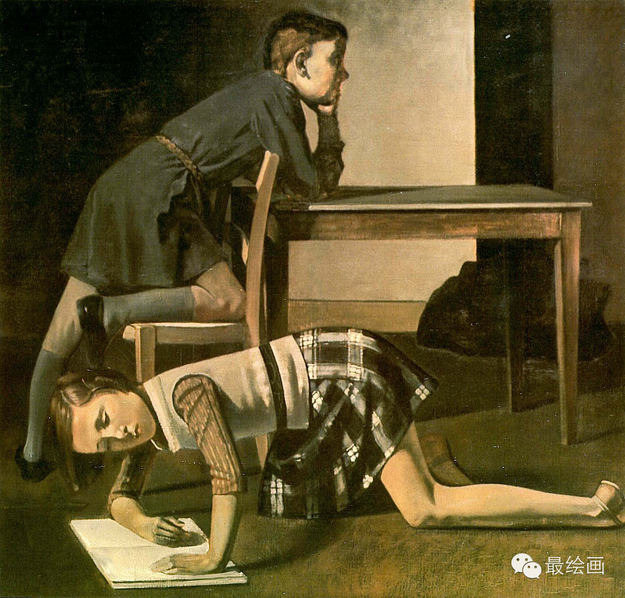 少女之父~~~世界油画大师巴尔蒂斯作品欣赏