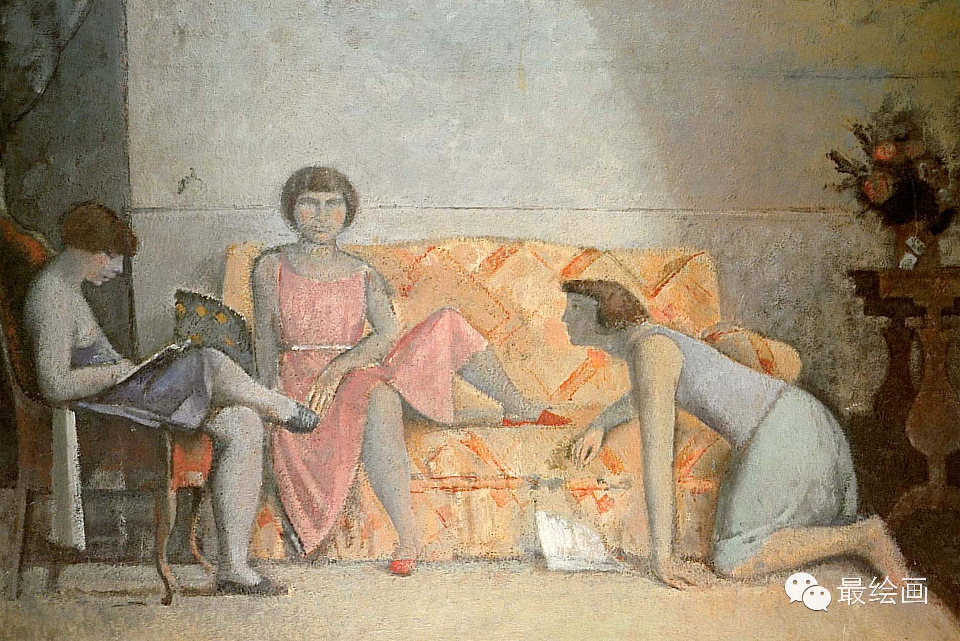 少女之父~~~世界油画大师巴尔蒂斯作品欣赏